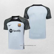 Traingsshirt Barcelona 2023/2024 Grau