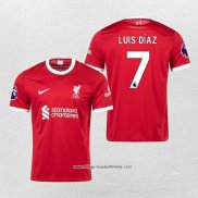 Liverpool Spieler Luis Diaz Heimtrikot 2023/2024