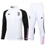 Sweatshirt Trainingsanzug Juventus 2023/2024 WeiB