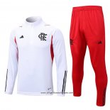 Sweatshirt Trainingsanzug Flamengo 2023/2024 WeiB