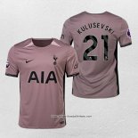 Tottenham Hotspur Spieler Kulusevski 3rd Trikot 2023/2024