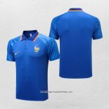 Polo Frankreich 2022/2023 Blau