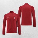 Jacke AC Milan 2023/2024 Rot Oscuro
