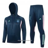 Sweatshirt Trainingsanzug Ajax 2023/2024 Blau
