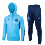 Sweatshirt Trainingsanzug Argentinien 2023/2024 Blau