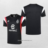 Traingsshirt AC Milan 2023/2024 Schwarz