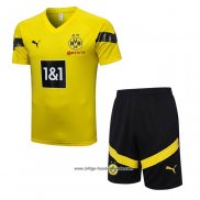 Trainingsanzug Borussia Dortmund Kurzarm 2022/2023 Gelb - Pantalon Corto