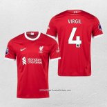 Liverpool Spieler Virgil Heimtrikot 2023/2024