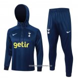 Sweatshirt Trainingsanzug Tottenham Hotspur Kinder 2023/2024 Blau