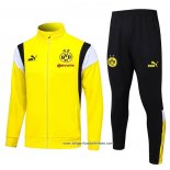 Jacke Trainingsanzug Borussia Dortmund 2023-2024 Gelb