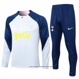 Sweatshirt Trainingsanzug Tottenham Hotspur Kinder 2023/2024 Grau