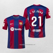 Barcelona Spieler F.De Jong Heimtrikot 2023/2024