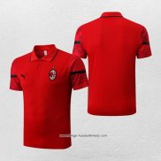Polo AC Milan 2022/2023 Rot