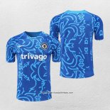 Traingsshirt Chelsea 2022-2023 Blau