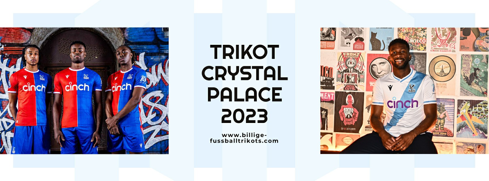 Crystal Palace Trikot 2023-2024