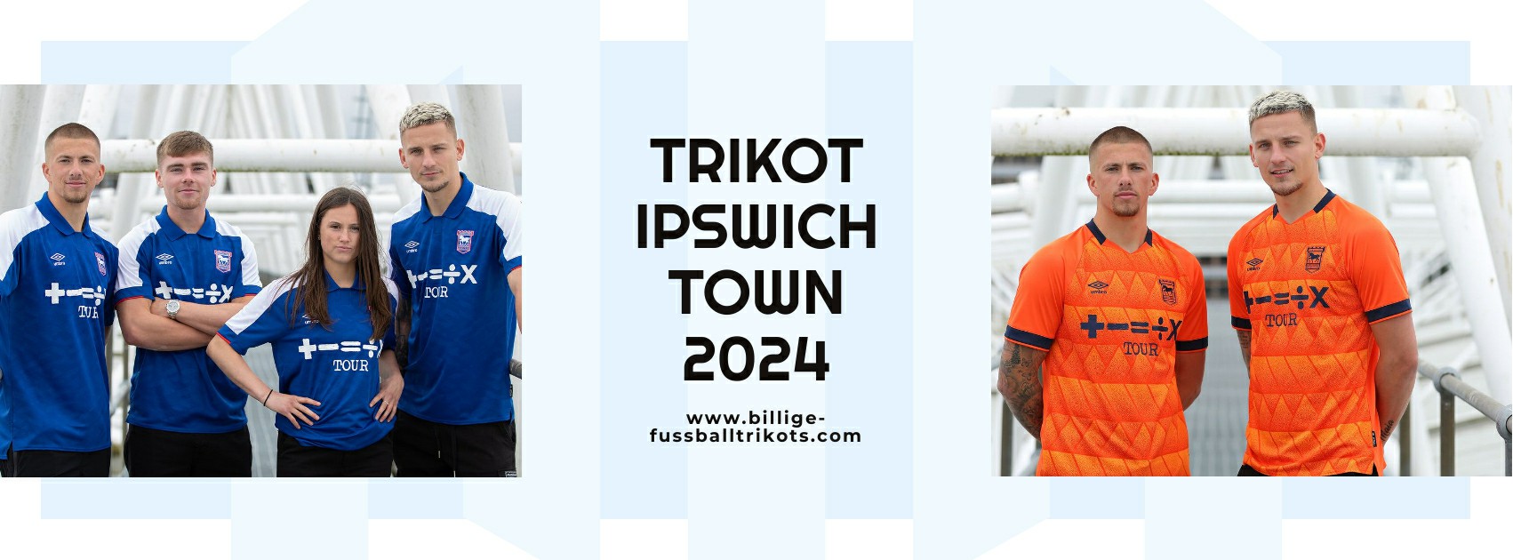 Ipswich Town Trikot 2024-2025