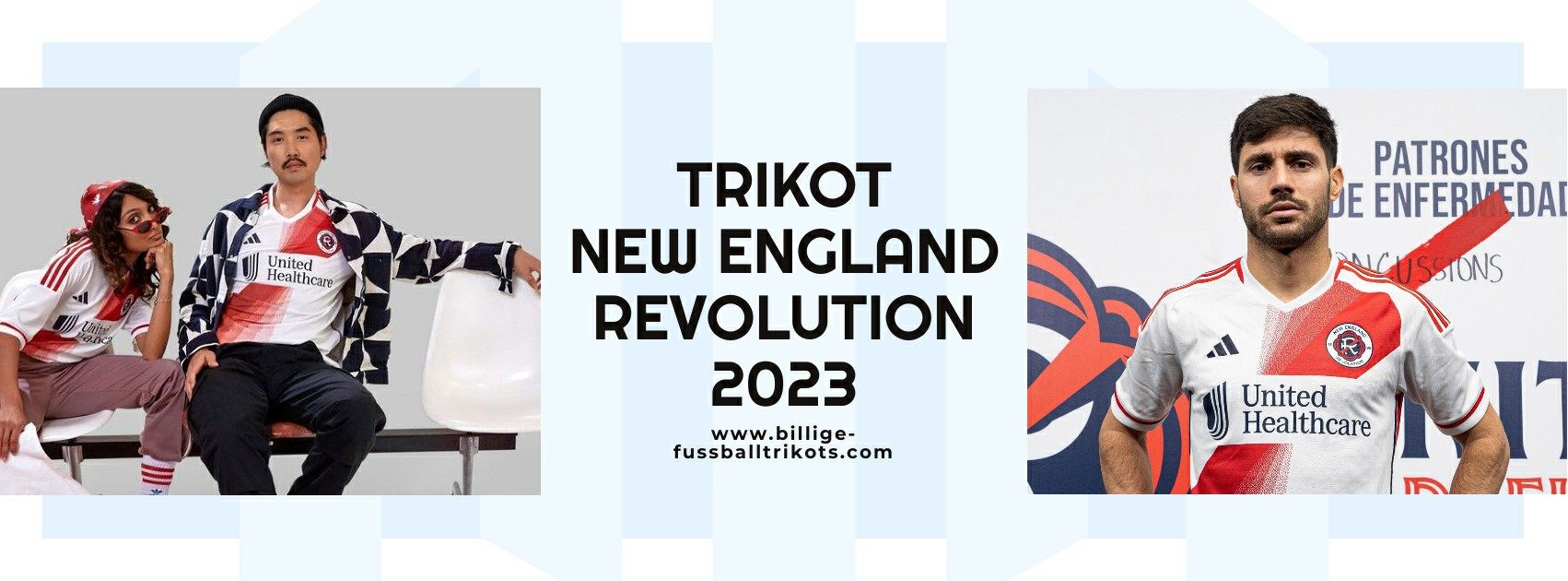 New England Revolution Trikot 2023-2024