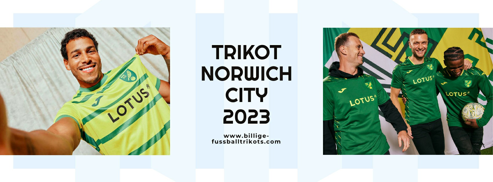 Norwich City Trikot 2023-2024